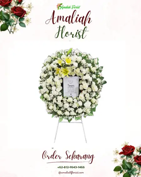 Krans Bunga Duka Tri Karya Mulya